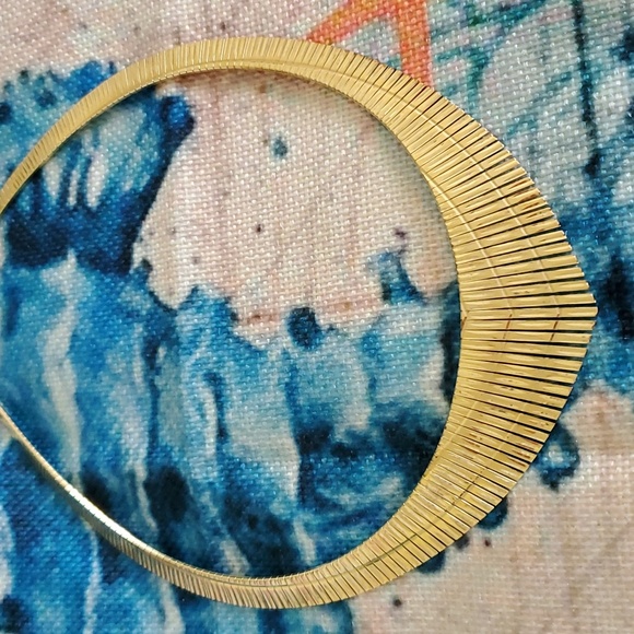 Moda Al Massimo Italian 18K Gold Cleopatra Necklace - Picture 4 of 16